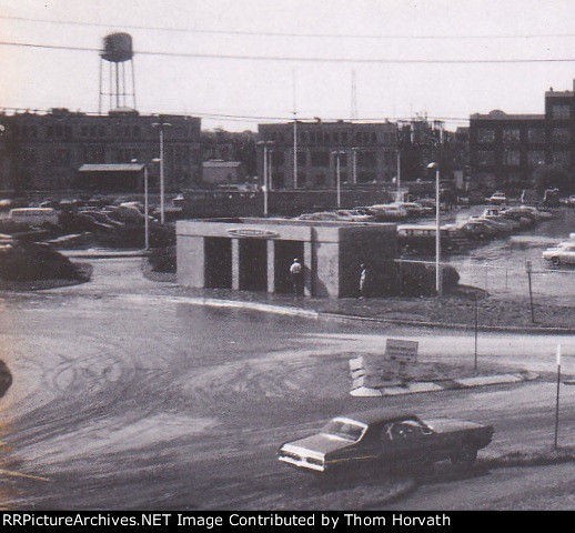 To the left of the bridge can be seen the CALCO Station